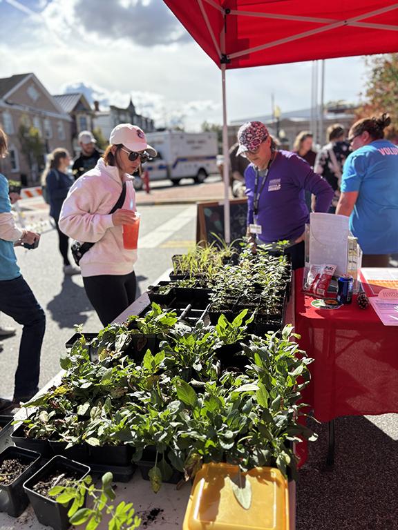MG Bobbie Weaver participates in Centreville Day