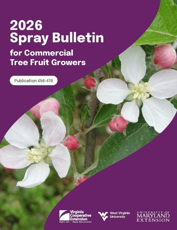 2026 Spray Bulletin for Commercial Tree Fruit Growers