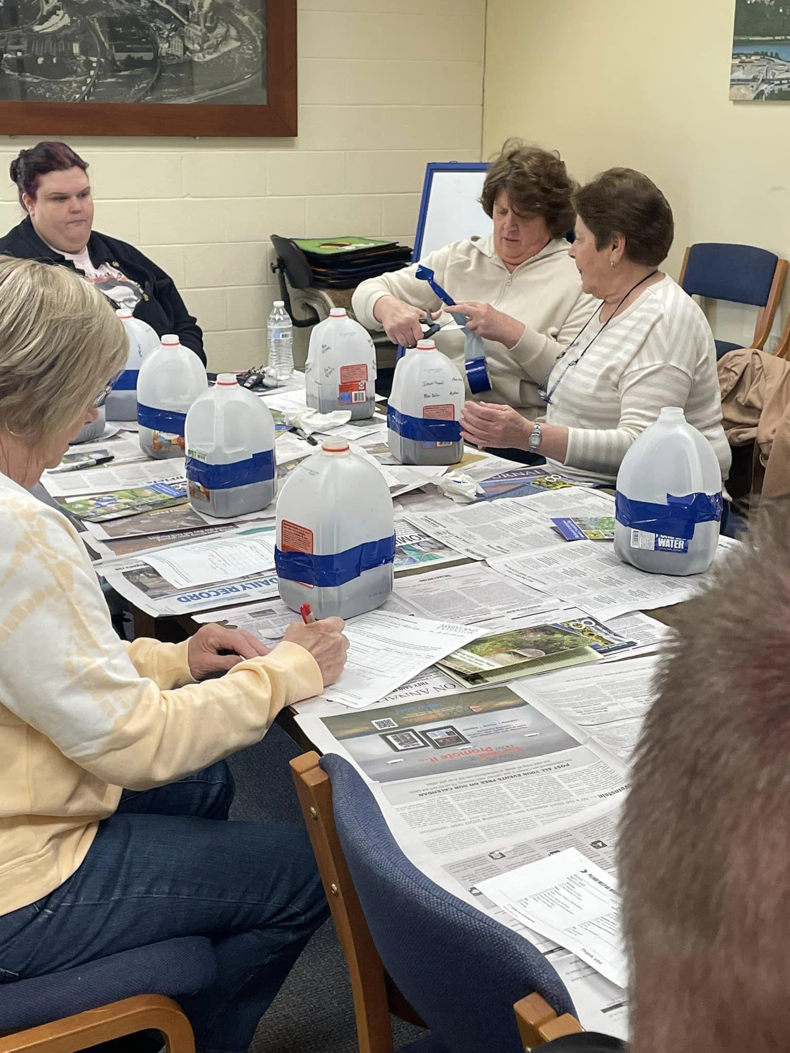 Sowing Seeds at Library Class