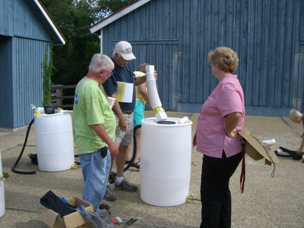 Watershed rain barrel SM