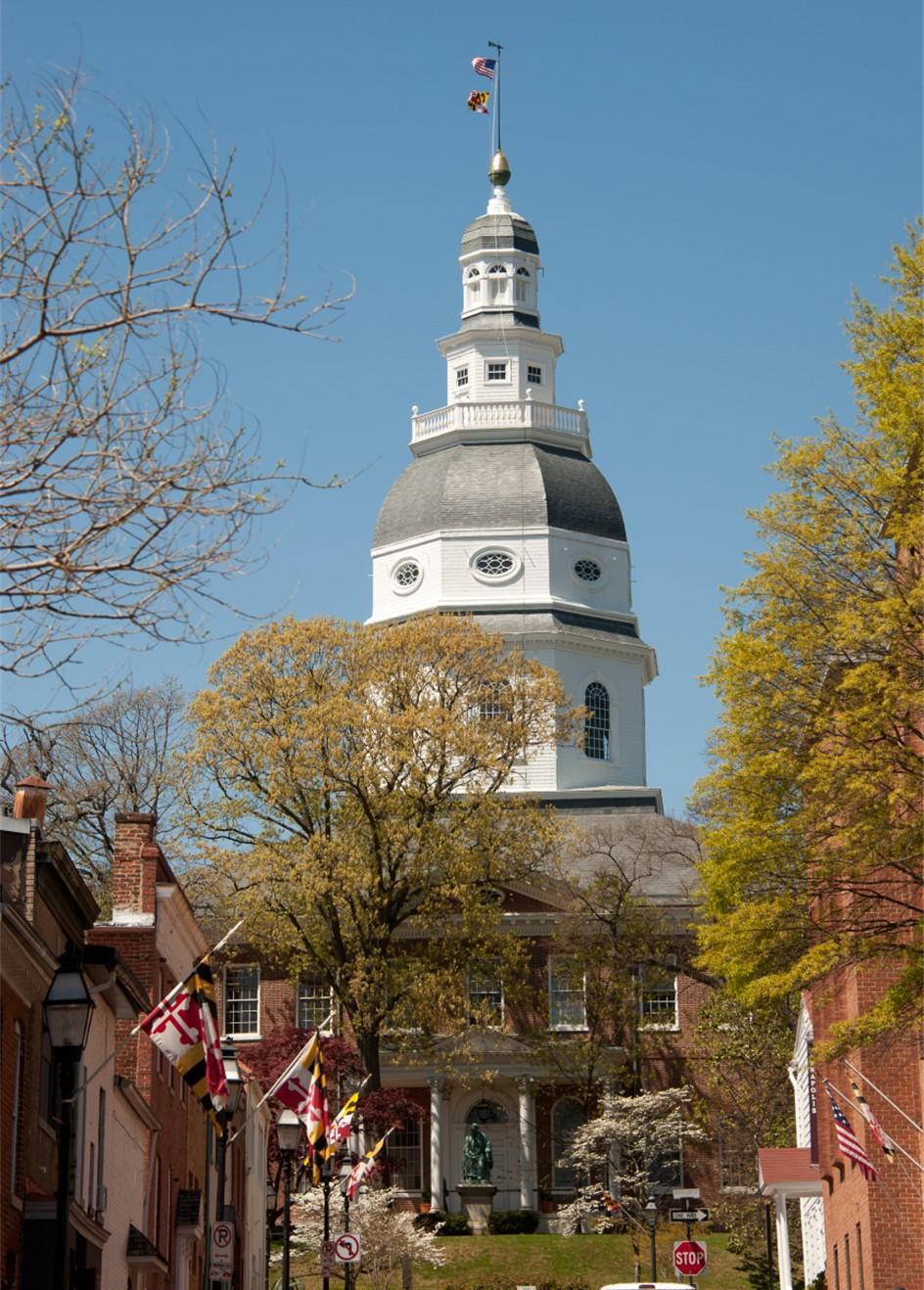 Maryland state house, Annapolis, Maryland