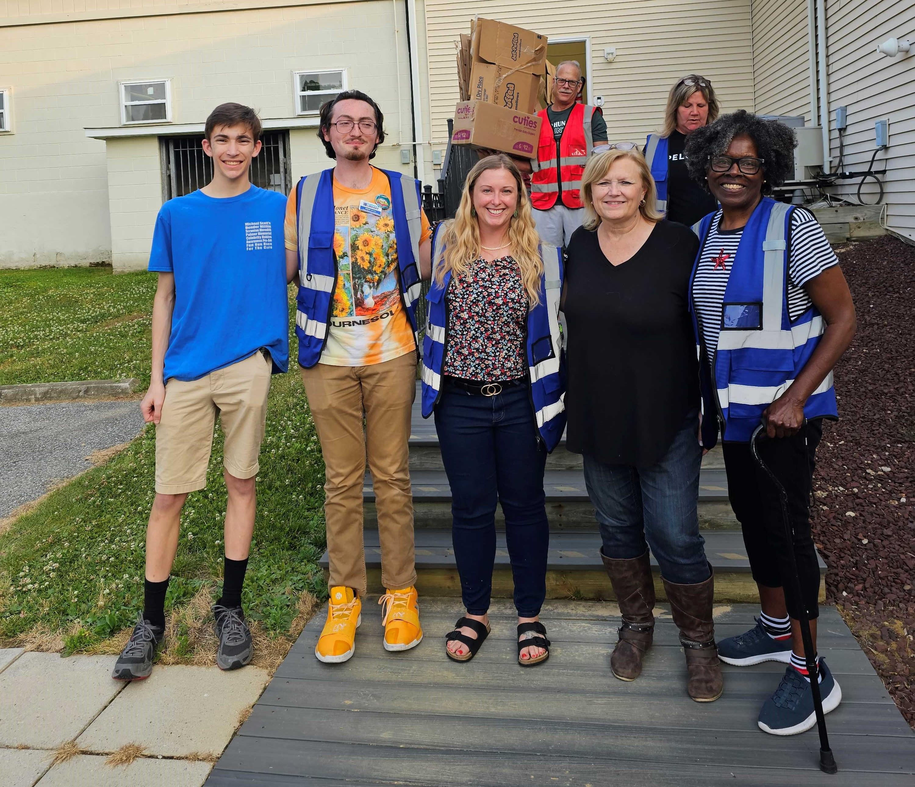 ACP Sign up event at Chesapeake Cares Food Pantry